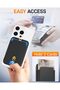 Magnetic Phone Wallet, Ultra-Thin Magnetic Card Holder, Compatible with Most Smartphones - 5