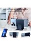 Magnetic Stand Wallet for MagSafe - Detachable Card Holder, Navy - 5