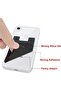 Phone Card Holder 6 Pack Wallet Stick On Double Pocket Silicone Credit Business ID - 6