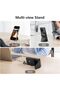 Mag-Safe Leather Magnetic 2-Card Wallet Stand for iPhone & Android (Black) - 4