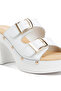 Women Dual Buckle Strap Clogs - 5