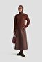كارديجان أساسي بتفاصيل أزرار 25KD7012 بني
