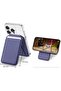 Magnetic Wallet Card Holder with Stand fit for iphone, RFID Blocking, 5-Card Capacity, Black - 5