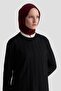 سترة منقوشة محبوكة 25KD7004 باللون الأسود - 4
