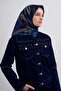 وشاح أوبجي منقوش ساف حرير تويل 9407D 51