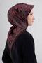 Ethnic Pattern Pure Silk Twill Scarf 9421D 87 - 3