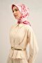Floral Print Saf Silk Sura Scarf 9316D 50 - 3
