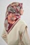 Floral Print Pure Silk Twill Scarf 9403D 02 - 3