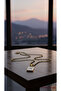 Kare as a Letter Heart Figured Women's Necklace