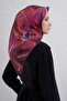 Floral Print Pure Silk Twill Scarf 9406D 51 - 3