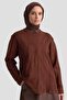 سترة منقوشة 25KD7010 بني - 4