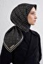 Monogram Patterned Pure Silk Twill Scarf 9440D 58 - 2