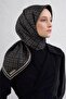 Monogram Patterned Pure Silk Twill Scarf 9440D 58 - 3