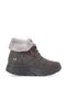 Women's Suede Fur Short Sports Boots Ss001-0478 Smoked