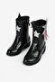 Black Star and Tassel Detailed Girls' Cowboy Boots