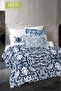 250 Tc Bamboo Blend Cotton Satin Duvet Cover Set – Family Size - Capri - 2