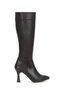 Women's Thin Heeled Below-The-Knee Zippered Casual Stylish Boots - 4