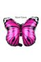 Pink Butterfly Star Balloon Foil Set Birthday Set Age 7 - 2