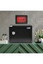 Safe Box Large with Key Lock, A4 Document Locker RB30KCN (30x38x30cm) Black - 2