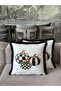 Double-Sided Horse Decorative Fringed Throw Pillow Cover 1 Piece 43X43(Sk-K43)