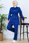 Piped Scuba Suit N5333 Indigo - 2