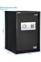 Safe Box Large for Home Office with Digital Combination Lock and Emergency keys RB50EGC (50x35 - 4