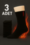 3-Piece Thermal Men's Winter Socks Heat-Protecting Socks