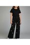 White Ribbon Trousers Jeans Girl