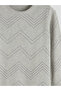 Lcw Grace Crew Neck Patterned Women's Knitwear Sweater - 6