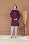Asel Tesettür Suit Plum Dnmelb82