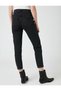 Çnr Mom Fit Jean High Waist Boyfriend Cut Stretch Fabric Women's Jeans New Hsn - 2