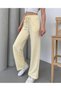 Striped Loose Wide-Leg Ntolon Lycra Comfortable-Tight Fit