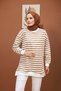 Colorful Sweatshirt - Brown - 8