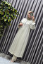 Women's Hijab Clothing Plus Size Zippered Jumbo Long Tunic - 6