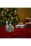 Christmas House-Shaped Pine Tree Ornament Set of 3 - 2