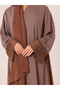 Cocoa Lace Abaya - 4
