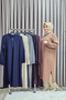Women's Hijab Clothing Plus Size Zippered Jumbo Long Tunic - 8