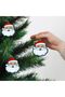 Santa Claus-Pine Tree Ornament 3-Piece - 3