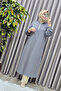 Women's Hijab Clothing Plus Size Zippered Jumbo Long Tunic - 8