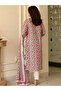 Off-White Viscose Cotton Salwar Kameez Dupatta - ALV2005 | Off-White - 4