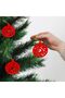 Christmas Ball Patterned - Pine Tree Ornament 3 Pcs - 3
