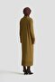 Baklava Patterned Knit Dress Oil Green 25YTD957 - 4