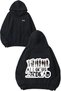 All of Us Are Dead Design Back Printed Black Hooded Sweatshirt