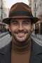 Men's Premium Luxury Cashmere Jackson Fedora Hat - 5