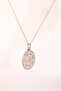 Silver Color Ashab-I Kehf Kutmur Steel Necklace Stainless Steel Chain Does Not Tarnish - 5