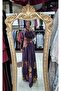 Patterned Velvet Dress
