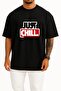 قصة فضفاضة تي شيرت للجنسين بتصميم Just Chill على الصدر