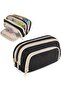 Kawaii Travel Large Capacity Oxford Cloth Multi-Compartment Large Size Pen Holder Pencil Case Gift