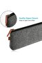 Felt Pencil Bag Pen Case - 2-Pack, Small, Black - 4