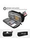 2-Layer Pencil Case, Large Capacity Stationery Pouch with Double Zip (Black) - 4
